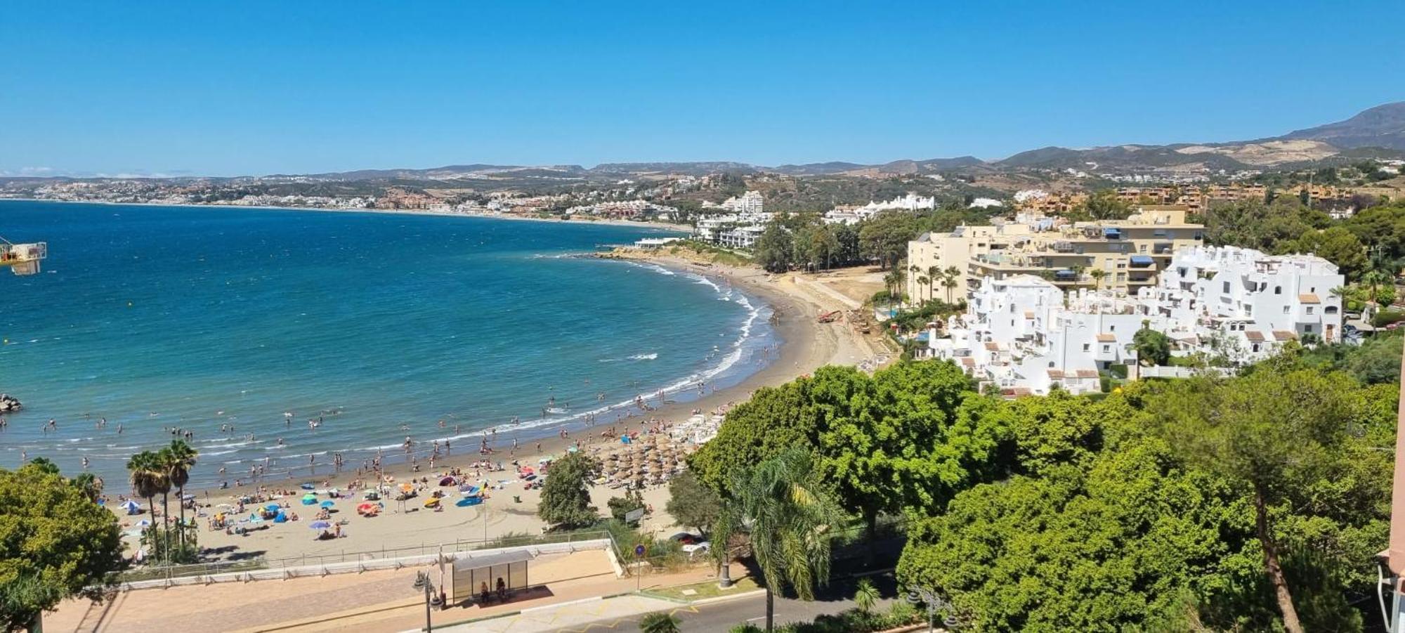 Apartamento Playa Del Cristo Estepona Exteriér fotografie